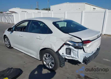 2025 Toyota Corolla Le from USA, damaged, VIN 5YFB4MDE6SP257912